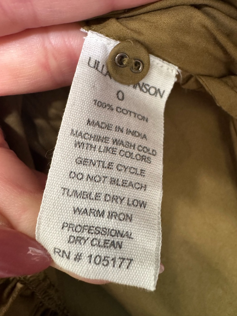 Ulla Johnson Rosa Dress Tiered Long Sleeve Mini Dress in Olive - Picture 5 of 9